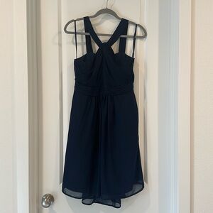Navy Tevilio Dress